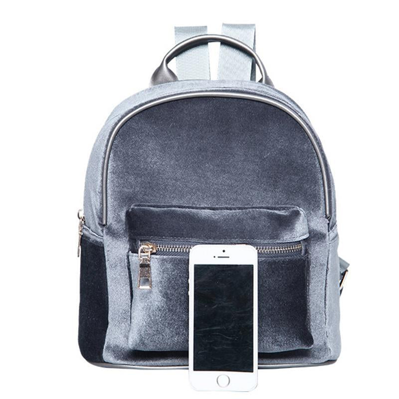cornelia velvet mini backpack Mini Velvet Backpack Designer Backpack – move to KimLabel.Co