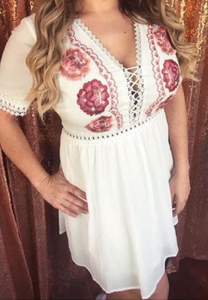 GRACIE  rose dress