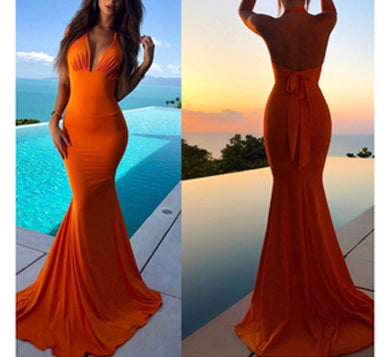 JAIME mermaid maxi dress