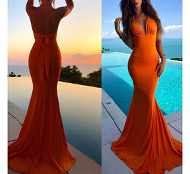 JAIME mermaid maxi dress