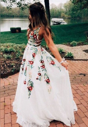 LENORA floral prom dress