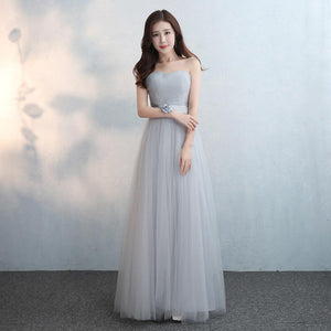 JANELL tulle maxi dress