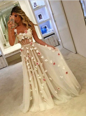 ISABELLE floral gown