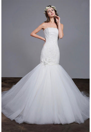 MILLICENT off shoulder tulle wedding dress