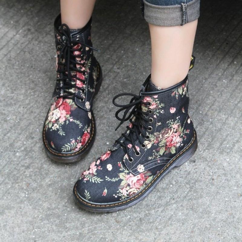 The Beautiful Flower Cowboy Ankle Boots.