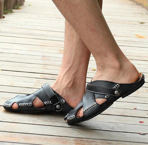 The Cowhide Anticollision Sandals