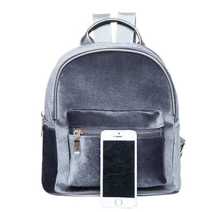 Mini Velvet Backpack Designer Backpack