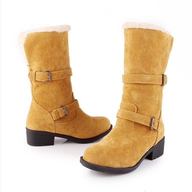 Mid Calf Boots Shoes