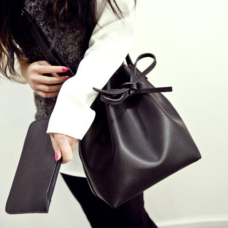 Leather One Shoulder Handbags